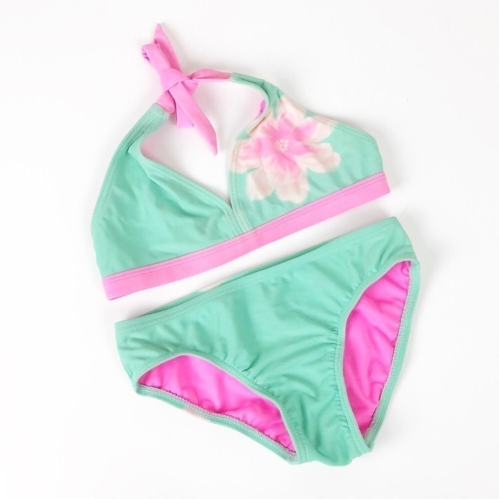 Xhilaration tropical Hawaiian swimsuit